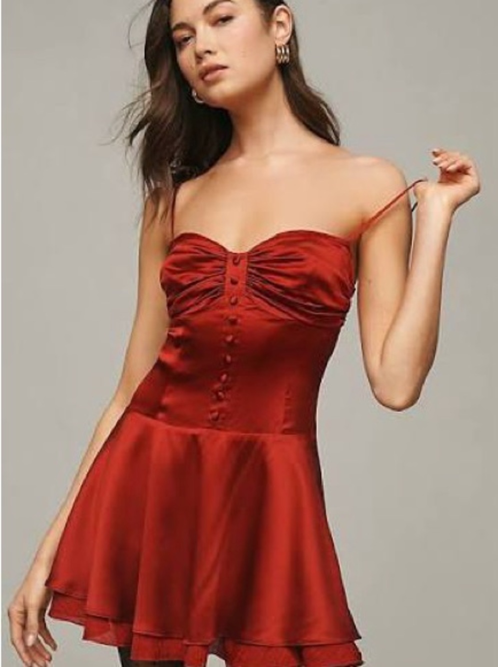 NWT Reformation Ursula Silk Dress